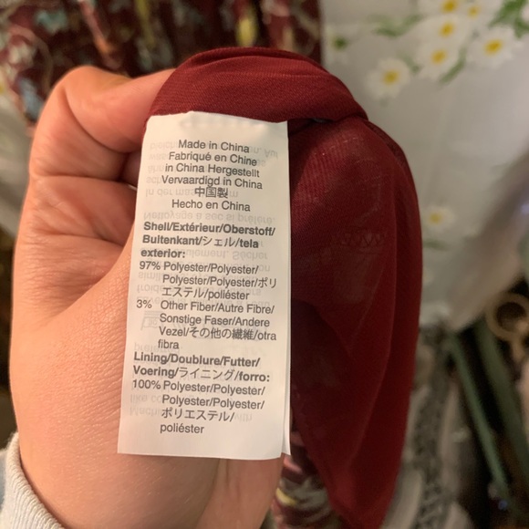 NWT J Crew brown gold bird menagerie maxi dress - Picture 9 of 9